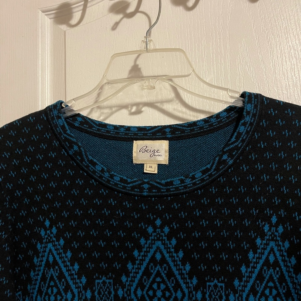 3/4 sleeve Sweater Dress